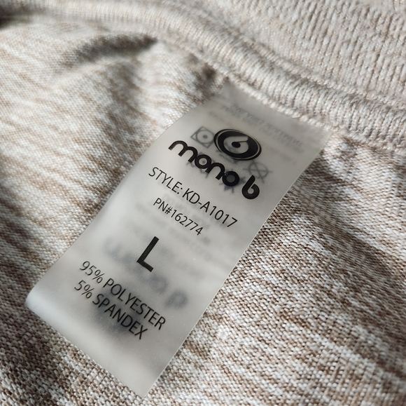 Mono B Mina Tunic Dress In Brown size Large - Picture 6 of 9